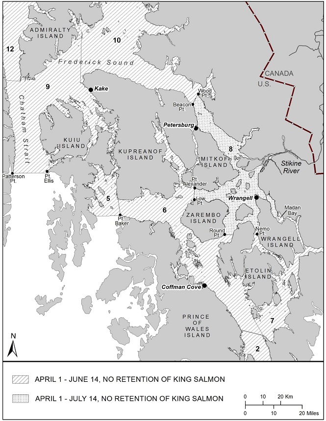 Sport Fishing For King Salmon Restricted In The Petersburg And Wrangell Areas
